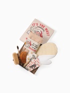 Набор новогодний подарочный «Этель. Санта видит всё», 7 предметов, полотенце, расчёска, щётка - массажёр 10655078