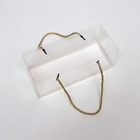 Коробка под рулет, белая 24.5×10×10. Кондитерская упаковка - Фото 5