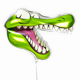Шар фольгированный 32" «Зубастый крокодил»