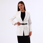 Ремень женский, 110×2.1 см, с винтом, пряжка металл, золотистая, чёрный - Фото 8