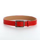 Ремень женский, ширина 3.5 см, красный - Фото 4