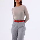 Ремень женский, ширина 3.5 см, красный - Фото 2