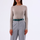 Ремень женский, ширина 3.5 см, цвет зелёный - Фото 2