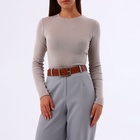 Ремень женский, 110×4 см, пряжка металл, золотистая, рыжий - Фото 2