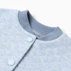 Костюм: толстовка и брюки Крошка Я, рост 74-80 см, голубой - фото 24722356