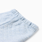 Костюм: толстовка и брюки Крошка Я, рост 74-80 см, голубой - фото 24722358