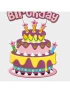 Украшение подвеска «С Днём Рождения», 42×26 см, розовое - Фото 5