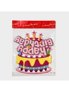 Украшение подвеска «С Днём Рождения», 42×26 см, розовое - Фото 7