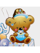 Украшение на гендер пати «Подвеска Baby Boy», 28.5×26 см, голубое - Фото 4