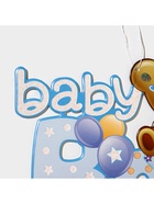 Украшение на гендер пати «Подвеска Baby Boy», 28.5×26 см, голубое - Фото 5
