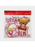 Украшение на гендер пати «Подвеска Baby Girl», 30×25 см, розовое - Фото 7