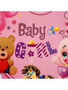 Украшение на гендер пати «Подвеска Baby Girl», 28.5×24.5 см, розовое - Фото 5