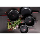 УЦЕНКА Ковш Magistro Flame, 2,3 л, d=20 см, h=8,8 см, с крышкой, антипригарное покрытие, индукция - Фото 8