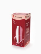 Ваза для цветов «Геометрия» стеклянная, 26 см, 1.7 л. - Фото 5