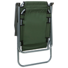 Кресло складное, 55 х 54 х 88 см, до 120 кг, цвет зелёный - фото 12132492