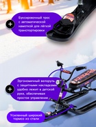 Снегокат Snowdrive «Граффити», СНД3/ГЧ - Фото 2