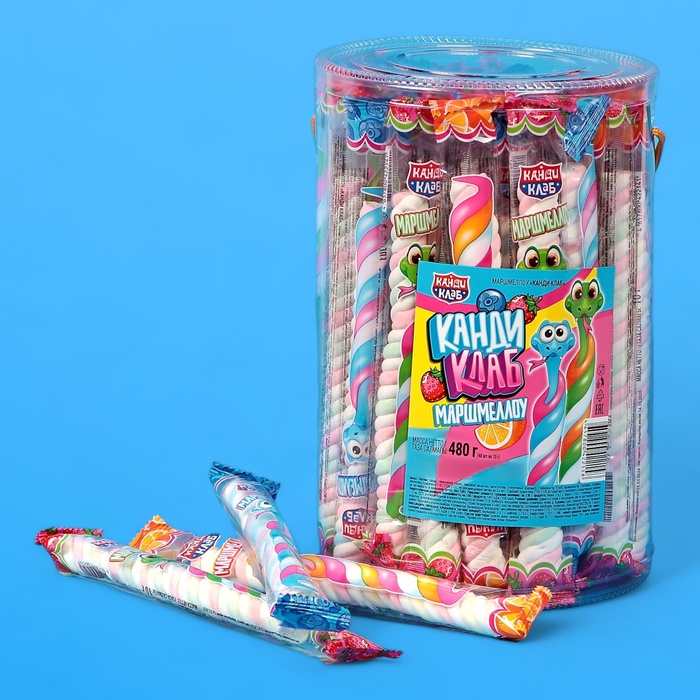 Маршмеллоу «Канди Клаб», ассорти, 10 г - Фото 1