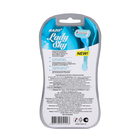 Женский станок для бритья LadySky + 3 кассеты 4 лезвия с плавающей головкой, совместим с Venus - фото 24745180