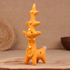 Абашевская игрушка "Олень-древо", 10х7х14 см, Кукушкин И.И. - фото 321818135