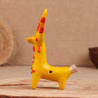 Абашевская игрушка "Олень-солнце", 15x7x15 см, Кукушкин И.И. - фото 4632267