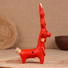 Абашевская игрушка "Олень-древо", 15x7x15 см, Кукушкин И.И. - фото 4632282