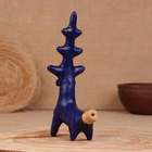 Абашевская игрушка "Олень-древо", 15х7х15 см, Кукушкин И.И. - фото 4632285