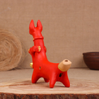 Абашевская игрушка "Собака со щенком", 12х5х13 см, Зоткин А.Н. - фото 4632341