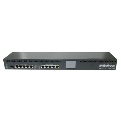 Роутер MikroTik RB3011UIAS-RM 10/100/1000BASE-TX/SFP черный