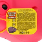 Фруктовое желе с кокосовыми кубиками "Джелли Велли Бегемот", 13 г (комплект 100 шт) - фото 25288010