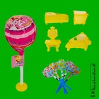 Карамель леденцовая с игрушкой "Модные Klariz", 60 г - фото 321818301