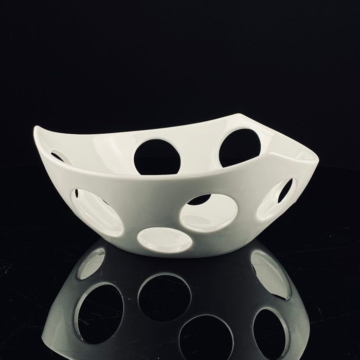 

Фруктовница Lenardi Bianco, фарфор, d=21.5 см