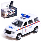 Машина металлическая «УАЗ Патриот. МЧС», инерция, 1:50, уценка 10688717