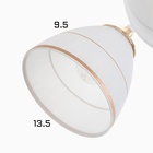 Люстра "Аделла" 5хЕ27 40Вт бело-золотой 65х65х26 см BayerLux - фото 25288060