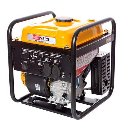Генератор бензиновый инверторный RedVerg RD-IG4500H-O, 6.8 л.с., 220/12 В, ручной/эл.старт