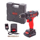 Дрель-шуруповерт RedVerg SD12LE/2-2S Basic, 12 В, Li-lon, 2×1.5 Ач, 20 Нм, 350/1350 об/мин 10689222 - фото 494655