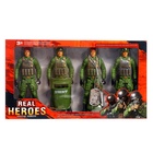 Набор солдатиков «Группа Альфа», 4 штуки, уценка 10689279