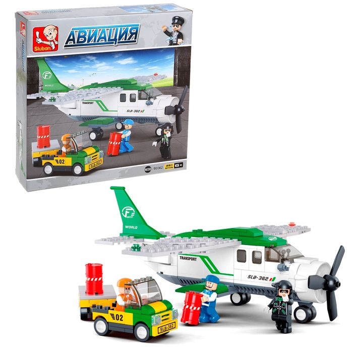 УЦЕНКА Конструктор Sluban «Транспортный самолёт», 251 деталь - Фото 1