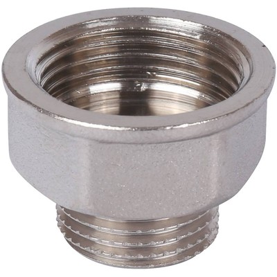 Переходник под ключ STOUTSFT-0073-001212, 1/2" x 1/2", внутренняя резьба, никелированный