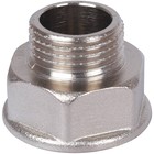 Переходник под ключ STOUTSFT-0073-001212, 1/2" x 1/2", внутренняя резьба, никелированный - Фото 2