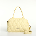 Сумка женская на молнии «Саломея», жёлтая - Фото 1