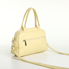 Сумка женская на молнии «Саломея», жёлтая - Фото 3