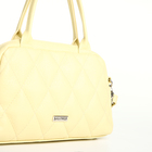 Сумка женская на молнии «Саломея», жёлтая - Фото 5