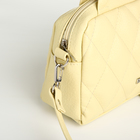 Сумка женская на молнии «Саломея», жёлтая - Фото 6