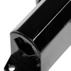 УЦЕНКА Доводчик дверной ТУНДРА d=60BL, от 35-50 кг, черный 10689741