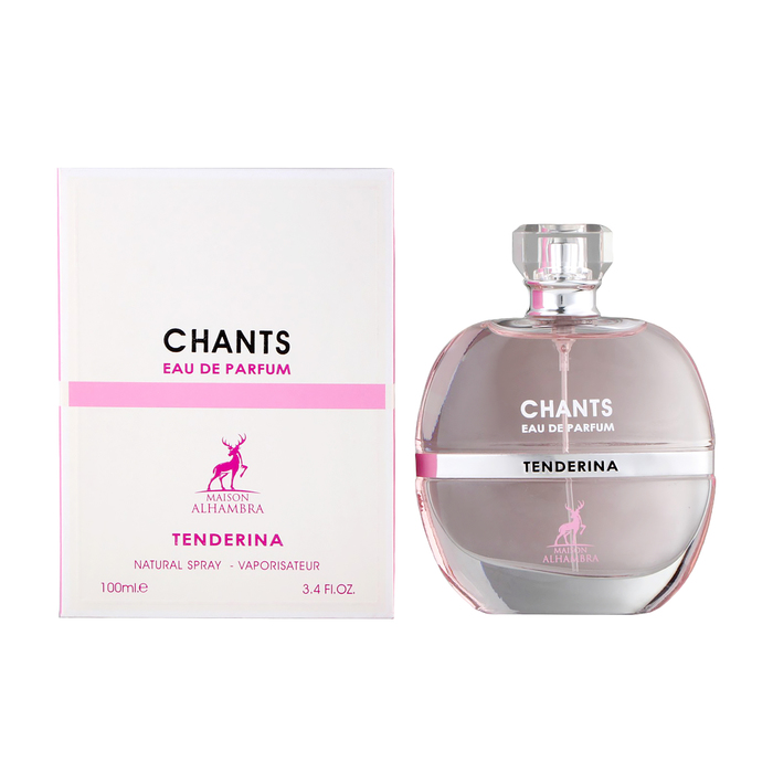 

Парфюмерная вода женская Chants Tendrina (по мотивам Chanel Chance eau Tendre Clone), 100 мл