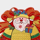 Декоративная наклейка "Дед мороз и колокольчики" 21,5х22 см - Фото 3