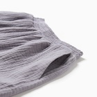 Пижама женская (рубашка, шорты) KAFTAN Basic размер 44-46, серая - Фото 10