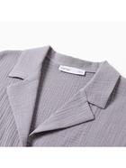 Пижама женская (рубашка, шорты) KAFTAN Basic размер 52-54, серая - Фото 12