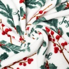 Плед «Этель. Ветви», 180×200 см, корал-флис 220 г/м² - Фото 11