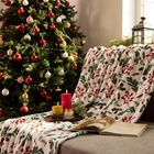 Плед «Этель. Ветви», 180×200 см, корал-флис 220 г/м² - Фото 6